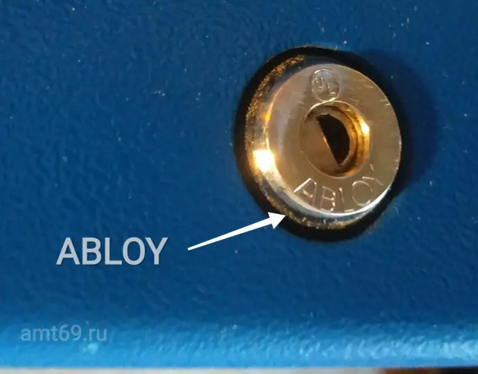 Замок  таксофона Urmet от  производителя Abloy