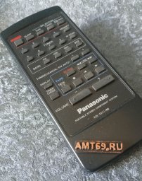 Оригинальный пульт ДУ Panasonic RAK-RX311WM для магнитолы RX-CT990