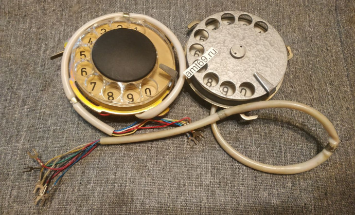 Дисковые номеронабиратели таксофона АМТ-69