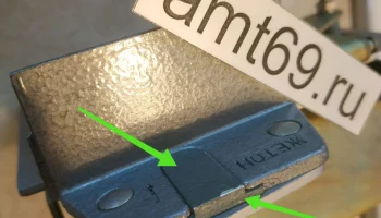 Таксофон АМТ-69 с заглушкой монетного канала.