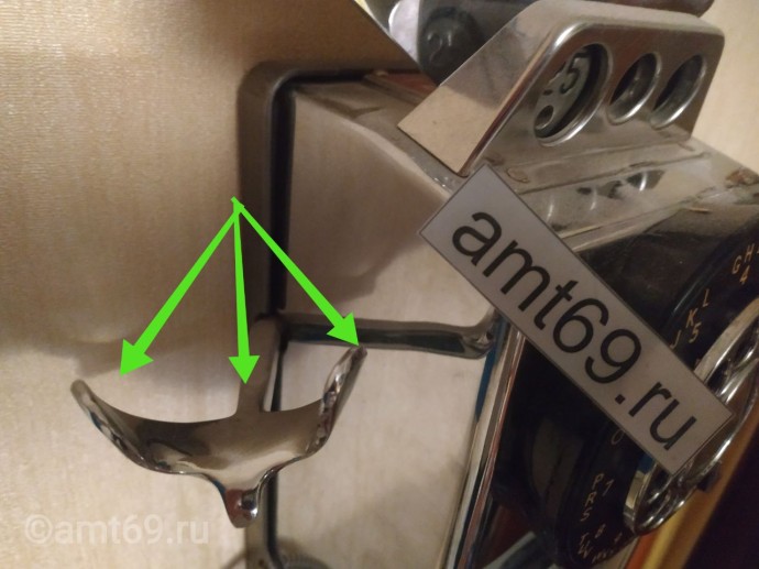 Крепление трубки таксофона США Изображение