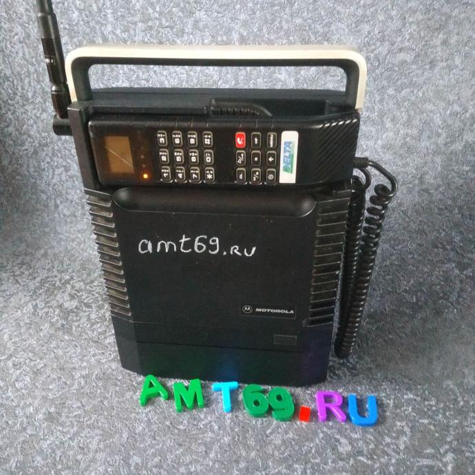 Винтажный сотовый телефон Motorola MCR 4800 XL Дельта Телеком в сборе Музей таксофонов