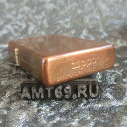 Оригинальная зажигалка Zippo Solid Copper 2004 (USA)