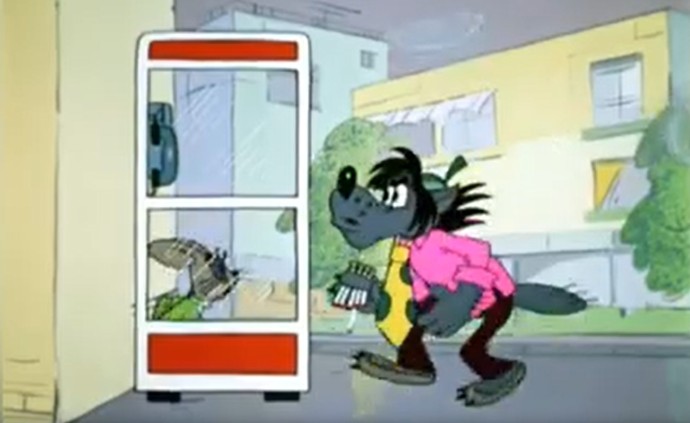 Телефонная будка СССР Изображение